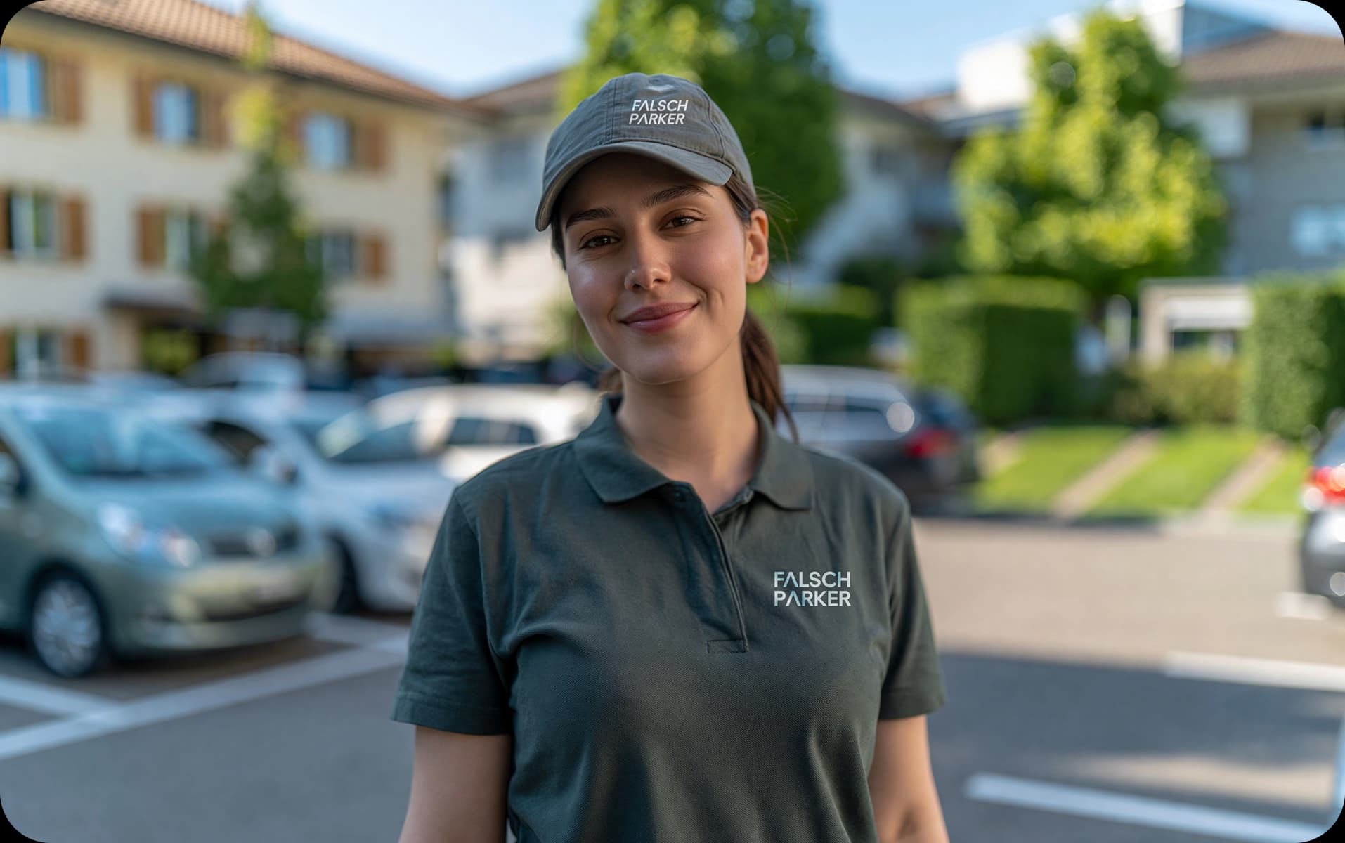 ParkGuard di FalschParker sorveglia un posteggio sul posto